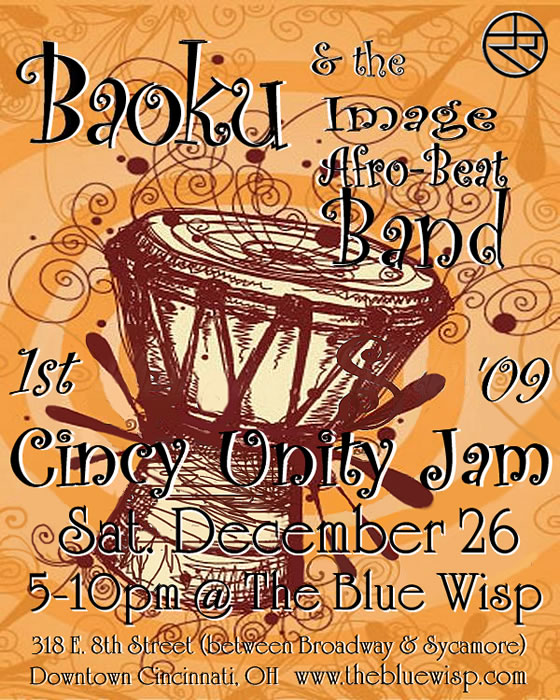 Unity Music Poster - Cincy Unity Jam